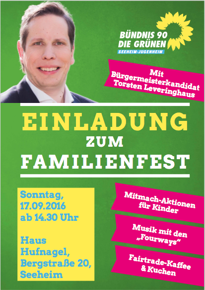 Grünes Familienfest 2017