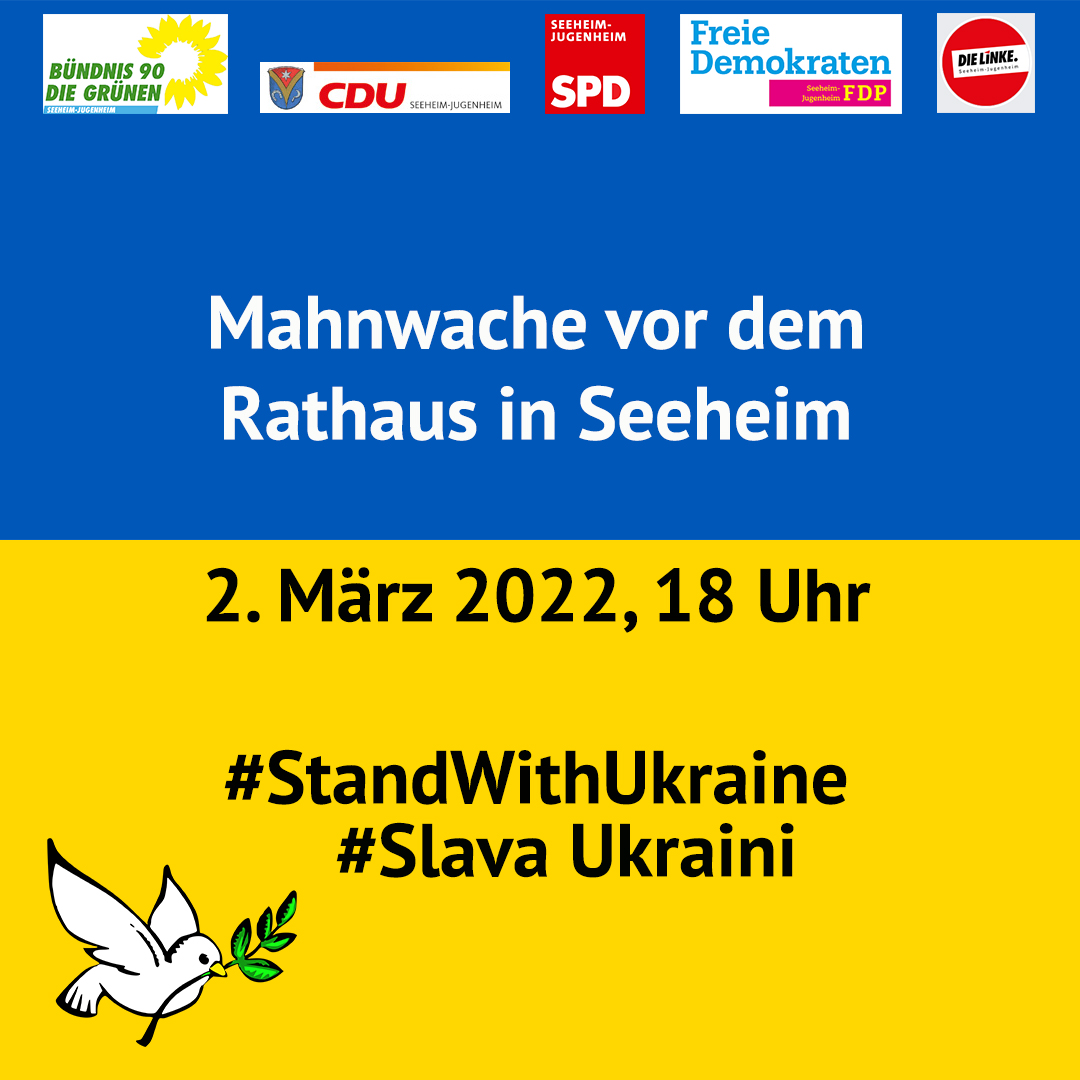 Gemeinsame Erklärung aller Parteien in der Gemeindevertretung Seeheim-Jugenheim