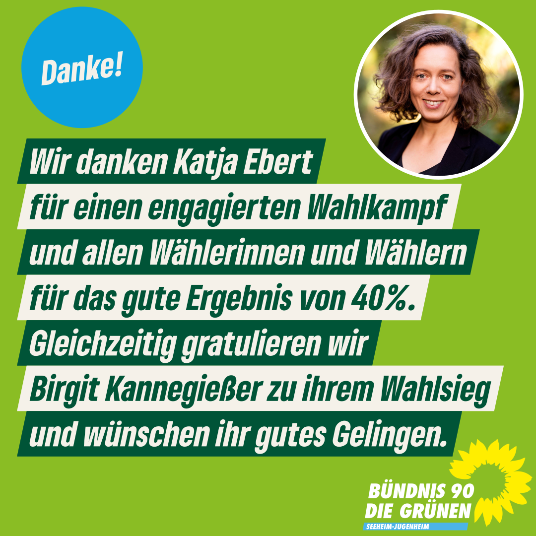 Pressemitteilung: Stichwahl zur Bürgermeisterin in Seeheim-Jugenheim