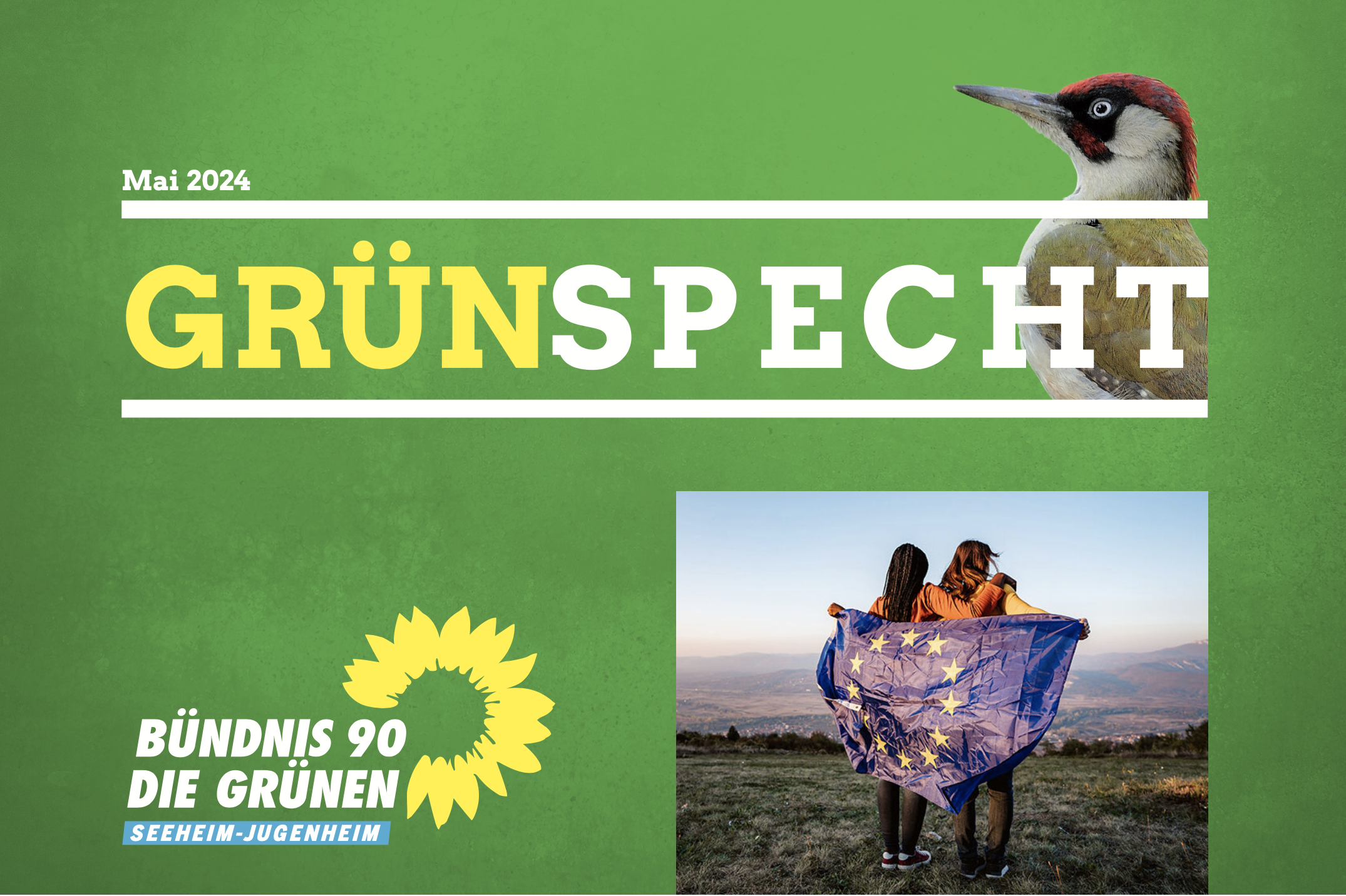 Unser Grünspecht – Mai 2024
